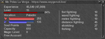 Signature for player Me Pelas La Verga