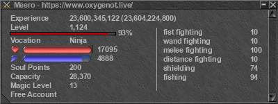 Signature for player Meero