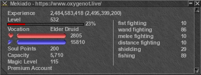 Signature for player Mekiado