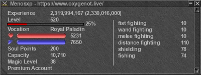 Signature for player Menosxp