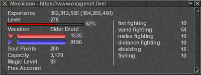 Signature for player Mexiicano