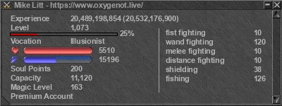 Signature for player Mike Litt