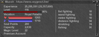 Signature for player Miuosh