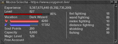 Signature for player Mocna Sciecha