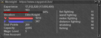 Signature for player Monnight