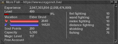 Signature for player More Fish