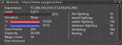 Signature for player Moteado