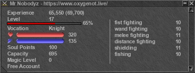 Signature for player Mr Nobodyz