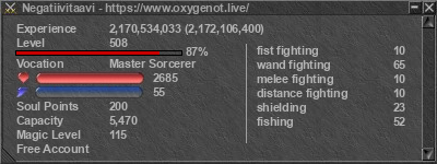 Signature for player Negatiivitaavi