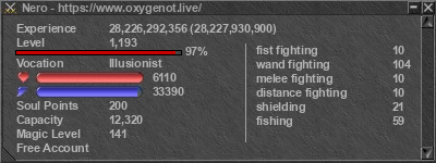 Signature for player Nero