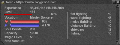 Signature for player Nord