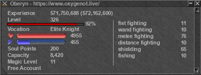 Signature for player Oberyn