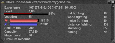 Signature for player Oliver Johansson