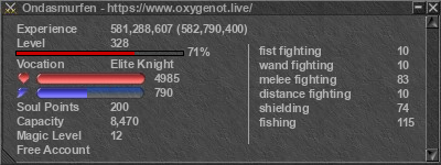 Signature for player Ondasmurfen