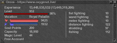 Signature for player Oreos