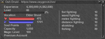 Signature for player Osh Druid