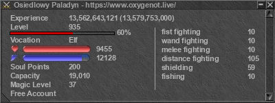 Signature for player Osiedlowy Paladyn