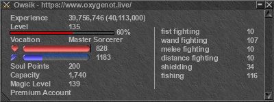 Signature for player Owsik