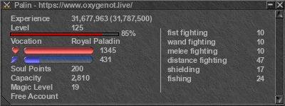 Signature for player Palin