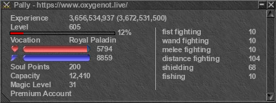 Signature for player Pally