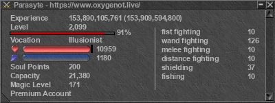 Signature for player Parasyte