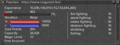 Signature for player Peaches