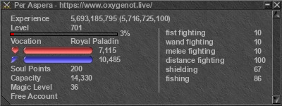 Signature for player Per Aspera