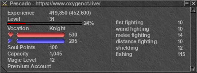 Signature for player Pescado