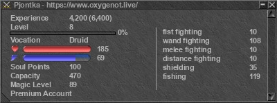 Signature for player Pjontka