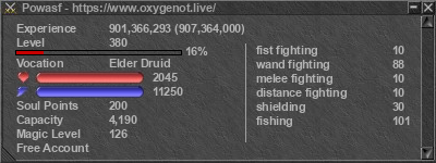 Signature for player Powasf