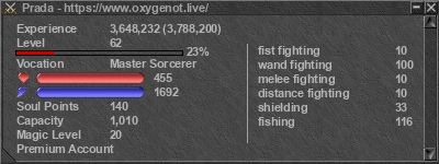 Signature for player Prada