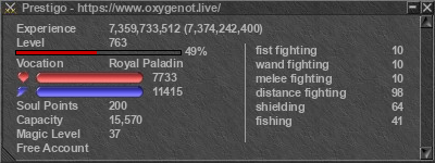 Signature for player Prestigo