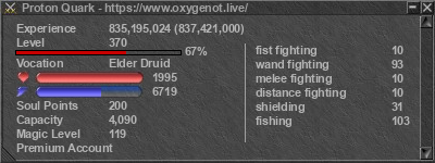 Signature for player Proton Quark