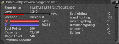 Signature for player Putko