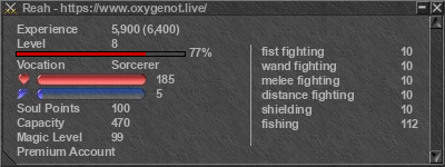 Signature for player Reah