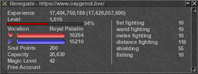 Signature for player Renegade