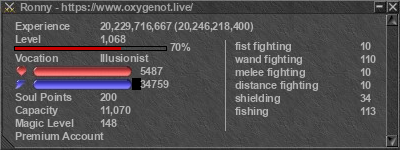 Signature for player Ronny