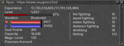 Signature for player Ryan