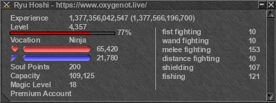 Signature for player Ryu Hoshi