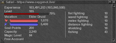 Signature for player Safari