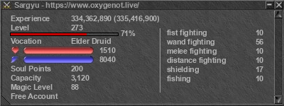 Signature for player Sargyu