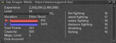 Signature for player Sax Dragon Wielki