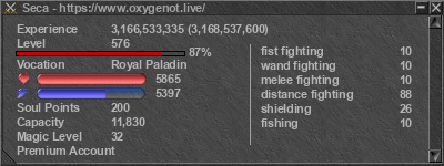 Signature for player Seca