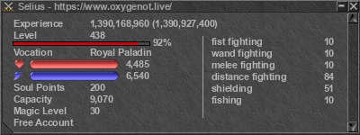 Signature for player Selius