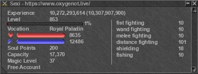 Signature for player Sexi