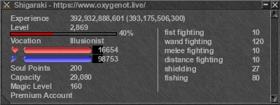 Signature for player Shigaraki