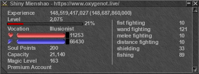 Signature for player Shiny Mienshao