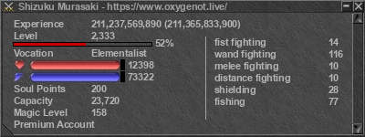 Signature for player Shizuku Murasaki