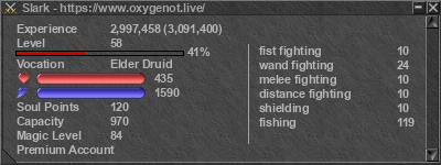 Signature for player Slark