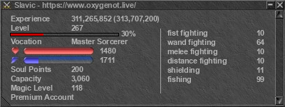 Signature for player Slavic